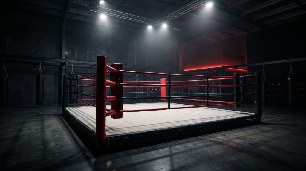 Professional Boxing Ring